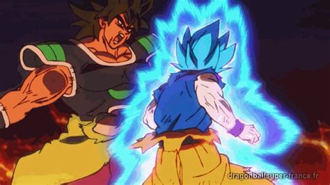 goku vs broly gif|Broly vs Goku